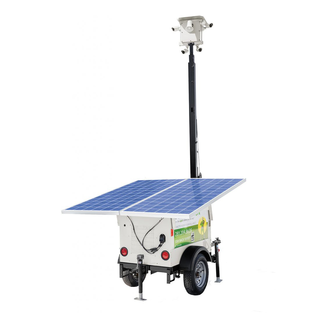 Solar store surveillance system